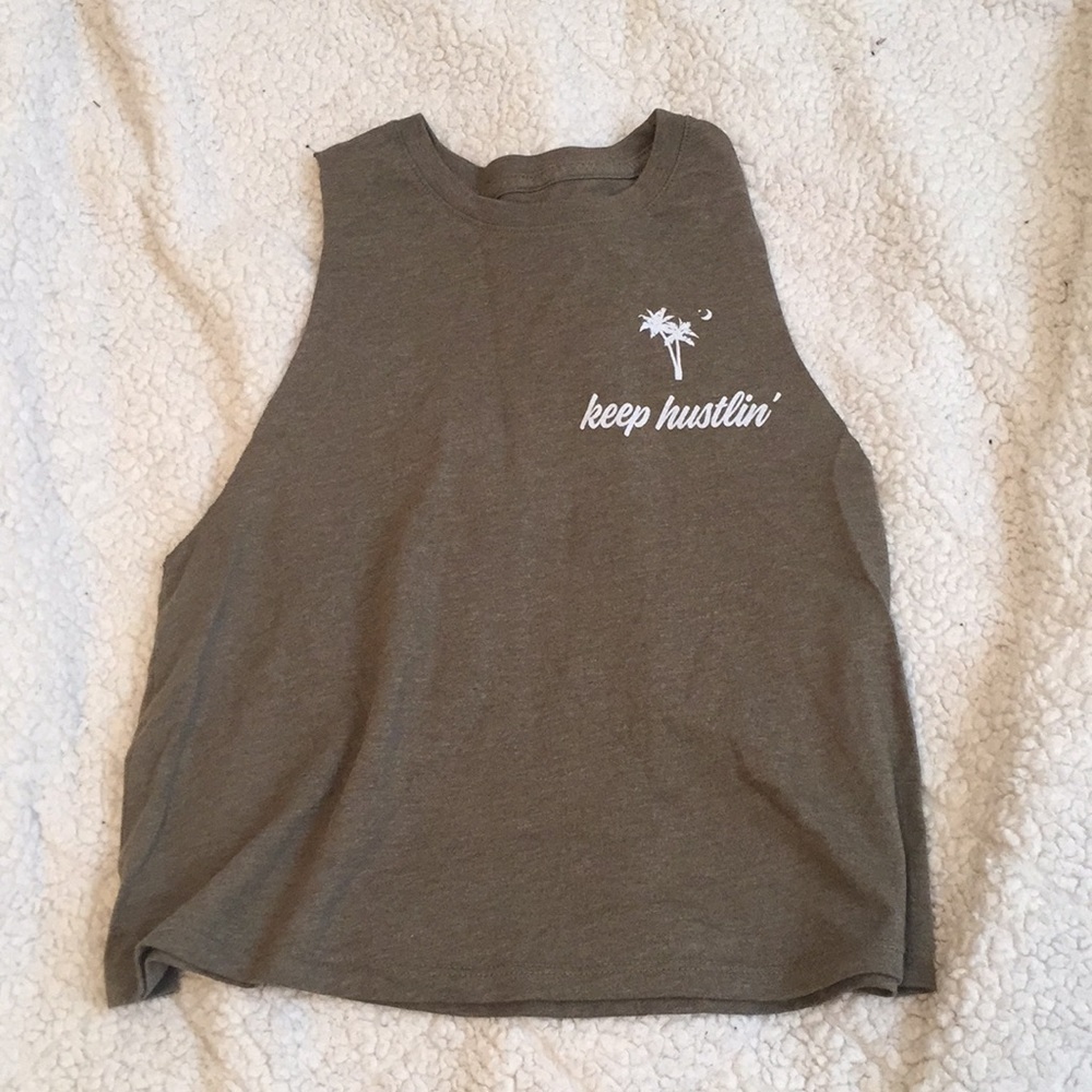 Cute comfy tank!army green